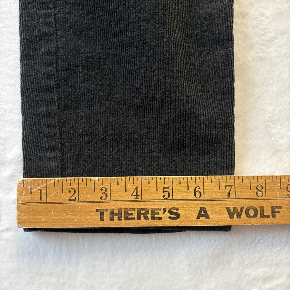 J. McLaughlin Black Corduroy Pants Size 12 Women's Classic Fit - Picture 6 of 11